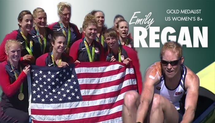 Michigan State Spartan Rower Emily Regan photo courtesy of MSU SID.